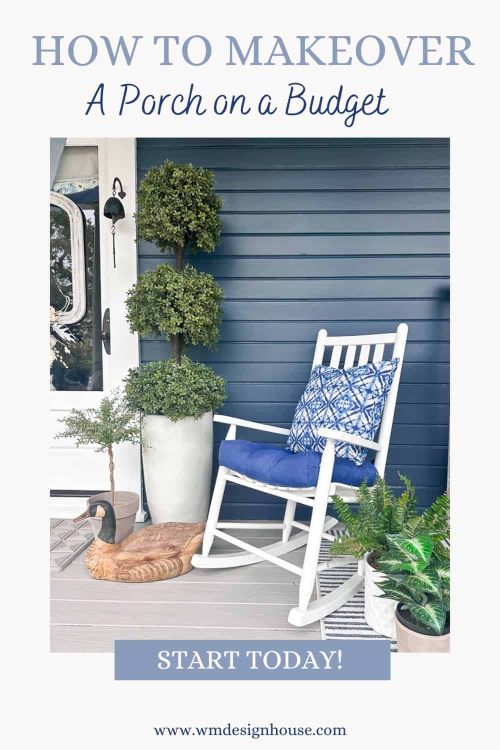 Front Porch Makeover On A Budget With Creative Ideas
