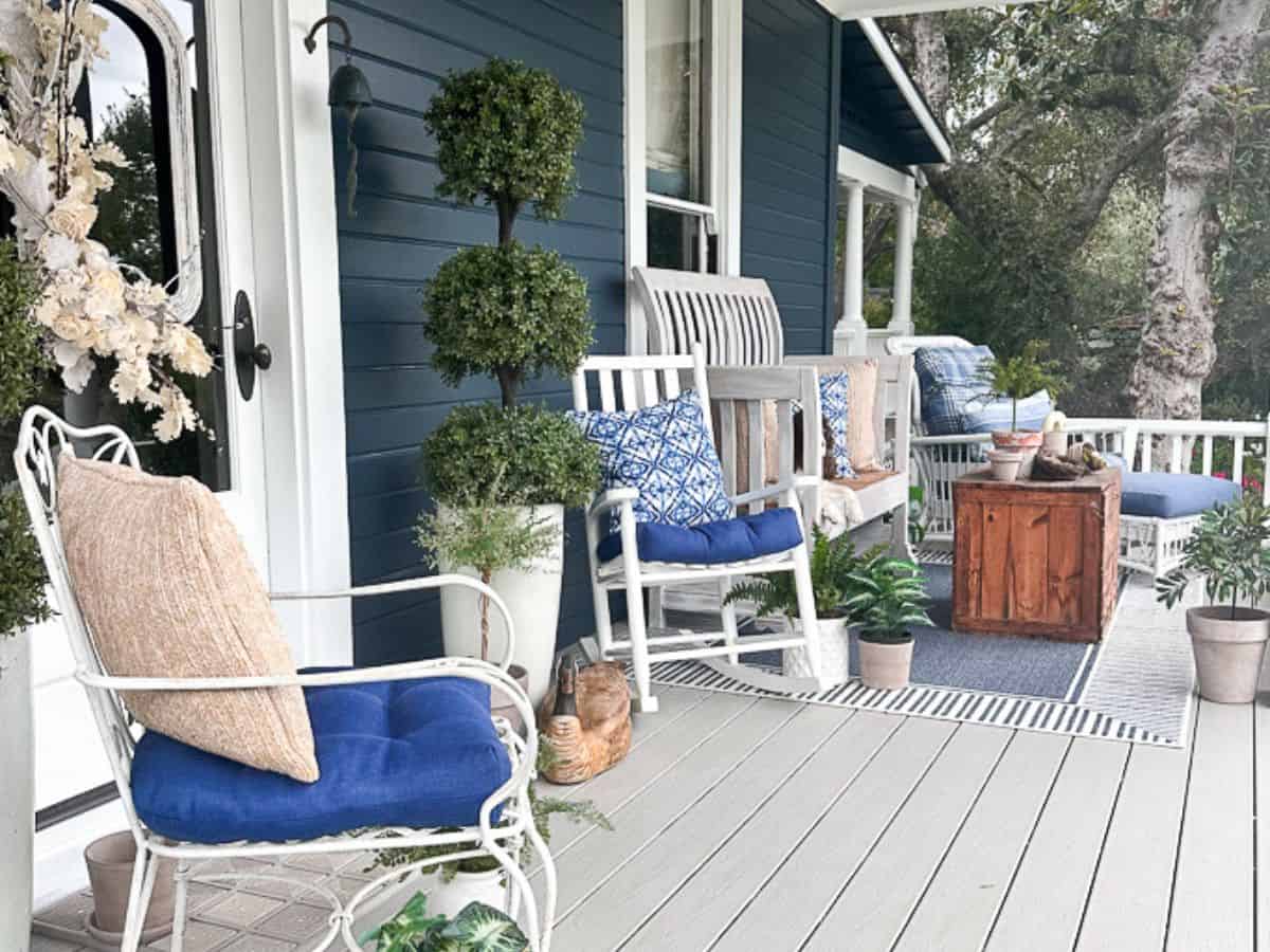 Front Porch Makeover On A Budget With Creative Ideas