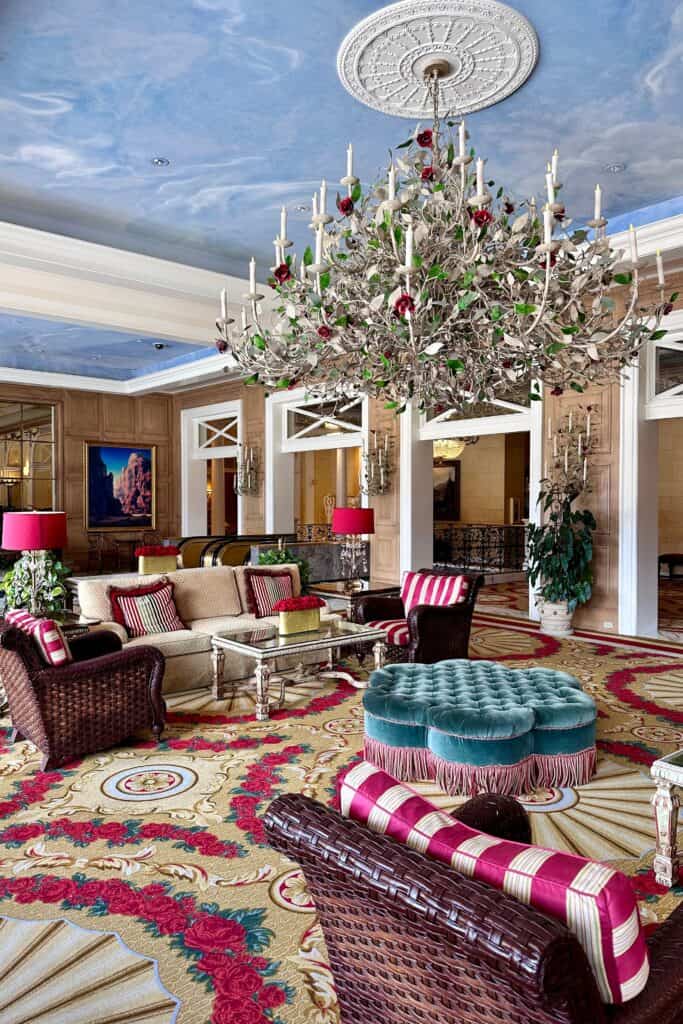 Broadmoor Hotel lobby 