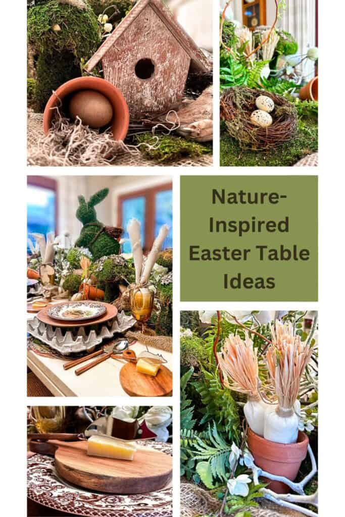 Nature Inspired Easter Table pin 