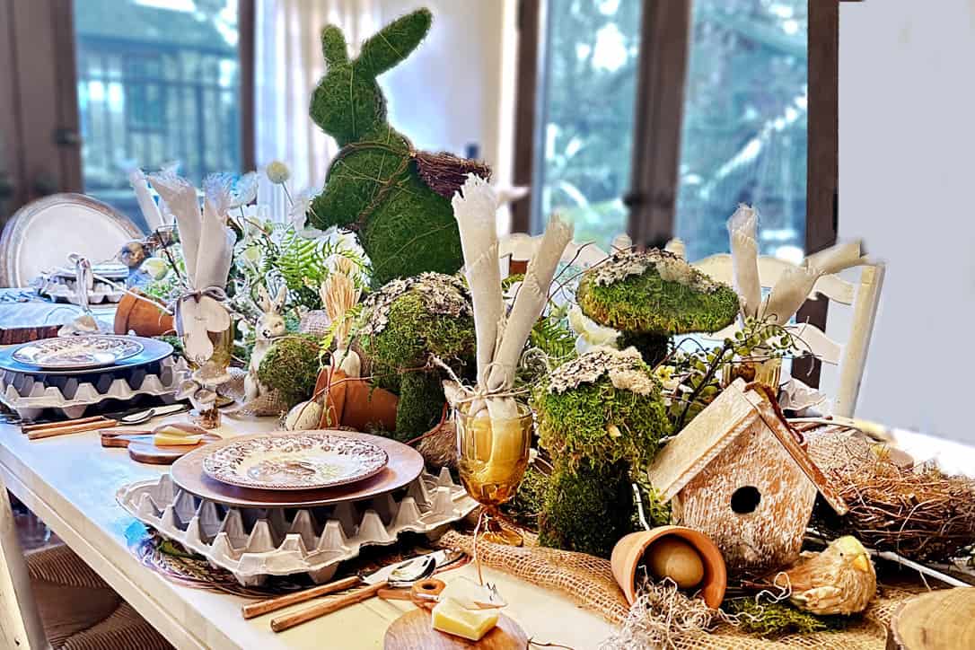 Nature Inspired Easter Table 