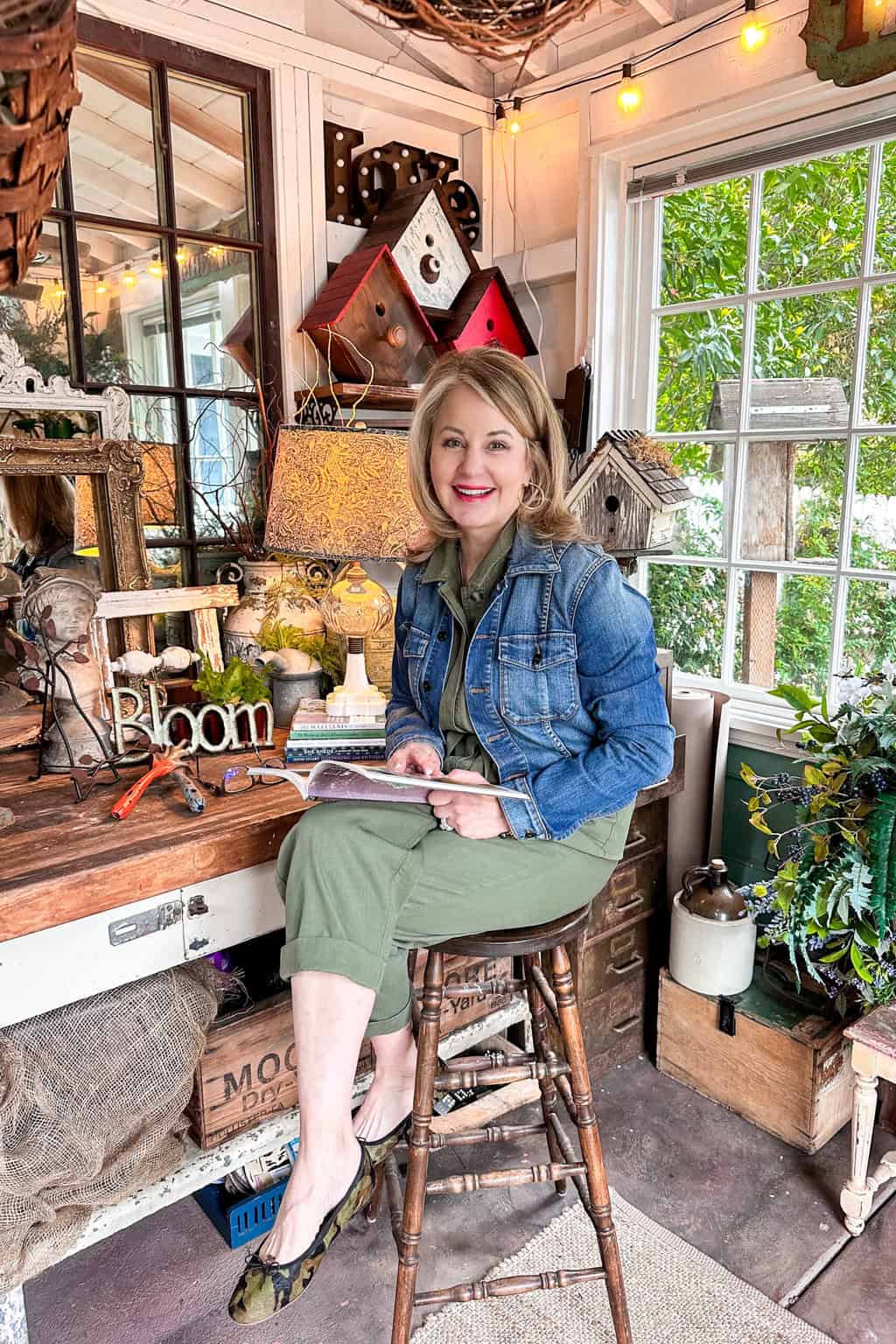 She Shed Sanctuary: Seasonal Inspiration from Basket Decor