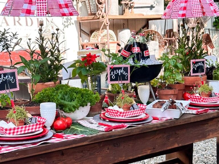 Summer Tablescape: How to Create A Simple Smokin Hot Table