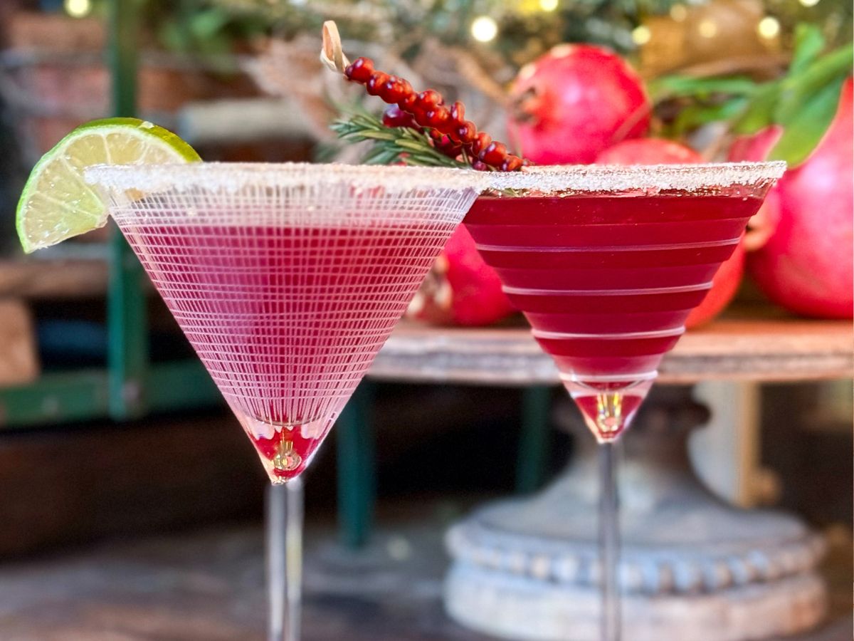 Festive Pomegranate Cosmopolitan Martini Recipe